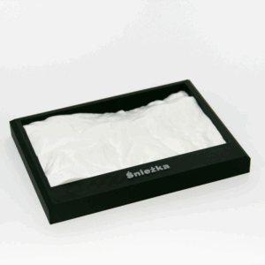 Mapa 3D z personalizowanym napisem